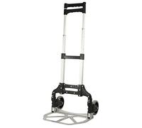 Pavo - Diable pliable léger avec roues, chariot de transport portable avec poignée réglable, chariot compact capacité 70 kg - 8055876