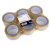 Pavo Lot de 6 Rubans adhésifs d'emballage Transparent