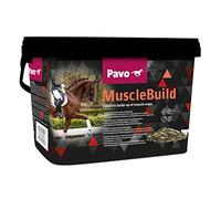 Pavo Nourriture pour chevaux - Muscle Build - 3 Kilo - Unflavored - 3 kg - Adultes - Chevaux - Propriétaires de chevaux