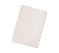 Pavo - Plats de couverture A4 grain cuir 250 g , Paquet de 100 - Ivoire