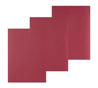 Pavo - Plats de couverture A4 grain cuir 250 g , Paquet de 100 - Rouge