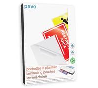 Pavo - Pochettes de plastification, la dimension: 75 x 105 mm , 2x125 microns, Pack de 100 , Brillant