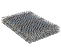 Pavo - Spirales de reliure métallique premium A4, 9,5 mm, 34 boucles, pas 3:1, capacité 51-80 feuilles, argenté, lot de 100-8001972