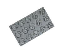 Pavoni Moule en silicone pour décorations Cercles 2 Cercle PR005
