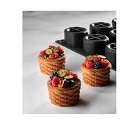 Pavoni Pavoflex PX43127 Moule en silicone 12 portions effet panier mousse semi-froides gâteaux modernes four et congélateur -40 °C/+280 °C antiadhésif fabriqué en Italie