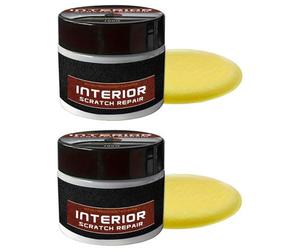 Pavsicgn 2PCS Efface Rayure Plastique, Renovateur Plastique Voiture Interieur, Kit De Réparation De Tableau De Bord, Restaurateur des Pièces du Véhicule pour L'intérieur De La Voiture