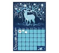 Pavsicgn Calendrier Mural 2026 - Mensuel Aux Illustrations Esthétiques, Peintes Et Drôles,Planificateur Mural Artistique De Janvier À Décembre,Idée Cadeau Pour Organisation Décoration