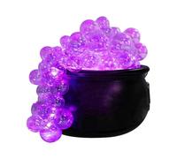Pavsicgn Chaudron d'halloween,Décorations de Chaudron d'halloween | Black Bowl Vintage Decor Illuminez Le des Sorcières, Festif trépied sorcière Chaudron Bouilloire pour événements à