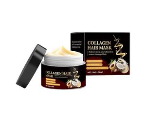 Pavsicgn Crème Réparatrice Capillaire - 50g Après-Shampoing Hydratant Profond,Conditionner Réparateur pour Femmes Hommes aux Cheveux Fins Secs Longs Courts Épais Bouclés - Utilisation