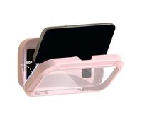 Pavsicgn Porte-Téléphone Douche,Support Murale Rotatif pour Mobile - Support Pour Mobile À Fixation Murale Pour Salle De Bain,Pour Salle de Bain Cuisine Appartement Hôtel Carrelage Miroir Lire Musique