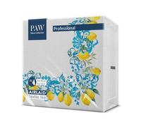 PAW - 50 Serviettes en Airlaid Aspect Tissu (40x40 cm) | Serviettes Jetables Haut de Gamme et Absorbantes | Idéales pour Mariages, Fêtes et Communions | Décoration de Table - Baroque Agrumes