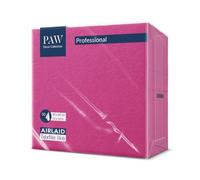 PAW - 50 Serviettes en Airlaid Aspect Tissu (40x40 cm) | Serviettes Jetables Haut de Gamme et Absorbantes | Idéales pour Mariages, Fêtes et Communions | Décoration de Table - Fuchsia Uni