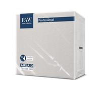 PAW - 50 Serviettes en Airlaid Aspect Tissu (40x40 cm) | Serviettes Jetables Haut de Gamme et Absorbantes | Idéales pour Mariages, Fêtes et Communions | Décoration de Table - Design Tissu Beige