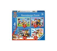 Ravensburger Puzzle Pat Patrouille 3 ans et plus – 4 puzzles dans 1 boîte – 03065
