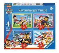 Ravensburger Puzzle Pat Patrouille 3 ans et plus – 4 puzzles dans 1 boîte – 03065
