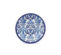 PAW Assiettes Carton Ø 18 cm, 8 pièces - Tissage Indigo
