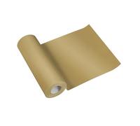 Paw - Chemin de Table - Airlaid (40 x 2400 cm) I Perforé Tous Les 120 cm I Decoration Table Anniversaire I Chemin de Table Jetable Idéale pour Bapteme, Mariage, Anniversaire - Monocolor (Gold)