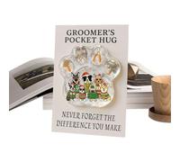 Paw Hug - Pet Groomer Keepsake Ornament | Inspirational Collectible Ornament With Card For Pet Lovers, For Friends, Women, Men, Adults, Kids, Boys, And Girls Who Love Pets