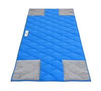 Paw Inspired Tapis de Cage pour Cochon d'Inde PopCorner | Tapis Absorbant Ultra Absorbant avec Coins renforcés et Fond imperméable (Midwest, Bleu)