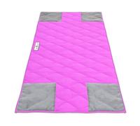 Paw Inspired Tapis de Cage pour Cochon d'Inde PopCorner | Tapis Absorbant Ultra Absorbant avec Coins renforcés et Fond imperméable (Midwest, Rose)