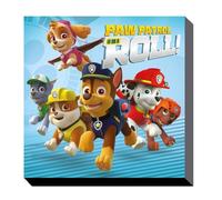 Paw Patrol AFWDC91374 Toile Imprimée, Bois Dense, Multicolore, 30 x 30 cm