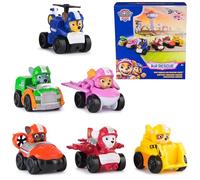 Paw Patrol: Air Rescue, 6 pièces Pup Squad Racers, Toy Cars Coffret Cadeau avec Chase, Marshall, Skye, Rubble, Rocky et Zuma, Jouets pour Enfants de 3 Ans et Plus