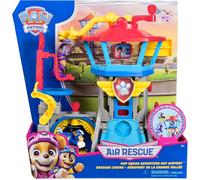 Paw Patrol Air Rescue Set Pup Squad Aéroport Adventure Bay Avec Véhicule Chase