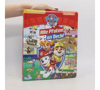Paw Patrol - Alle Pfoten An Deck! - Verrückte Such-Bilder, Groß - Wimmelbuch - Pappbilderbuch Mit Wattiertem Umschlag