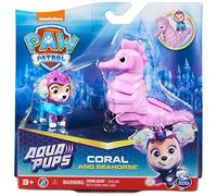 Paw Patrol Aqua Pups Coral And Seahorse Action Figures Set