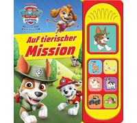 PAW Patrol - Auf tierischer Mission - Soundbuch - Pappbilderbuch mit 7 Geräuschen