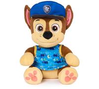 Paw Patrol, Bedtime Chase Peluche Chase, Animal en Peluche de 25,4 cm avec Tenue réversible, Jouets pour Enfants pour garçons et Filles à partir de 3 Ans