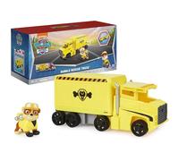 Paw Patrol, Big Truck Pups Camion de Jouet Qui se transforme en Caoutchouc avec Figurine d'action à Collectionner, Jouets pour Enfants à partir de 3 Ans