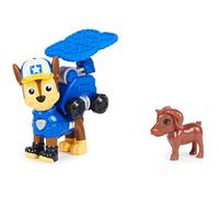 Paw Patrol Big Truck Pups Chase Action Figure avec Drone de Sauvetage à Clip, Pod Centre de Commande et Animaux Amis Jouets pour Enfants à partir de 3 Ans