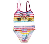 PAW Patrol Bikini 'Paw Patrol' jaune / rose / blanc / blanc chiné, Taille 122-128
