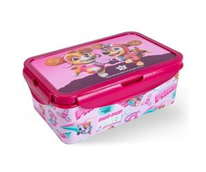 PAW Patrol boîte à goûter pour enfants avec compartiments - boîte bento anti-fuite pour filles - lunchbox et boîte repas pour la garderie et l’école