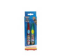 Paw Patrol Brosse à Dents, Grip Caoutchouc pour Faciliter L'exploitation, Lot de 2