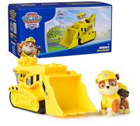 Paw Patrol, Camion Bulldozer de Rubble avec Figurine d'action de Collection, Jouets pour Enfants durables pour garçons et Filles âgés de 3 Ans et Plus