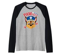 Paw Patrol Chase Action Pose Pawfect Lol Team Leader Design Manche Raglan