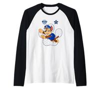 Paw Patrol Chase Action Pup Badge Manche Raglan