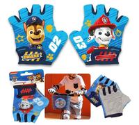 Paw Patrol Chase et Marshall Gants de vélo pour enfants, pour garçons, avec fermeture à scratch 4-6 ans