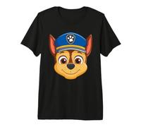 Paw Patrol Chase Large Face T-Shirt Haut de Gamme