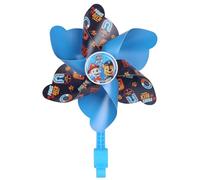 Paw Patrol Chase Marshall Eventail pour Guidon de vélo, Trottinette, pour Enfants (Bleu Marine)