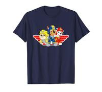 Paw Patrol Chase Marshall Rubble Rescue Action Team Illustration T-Shirt