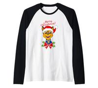 Paw Patrol Chase Merry Christmas Manche Raglan
