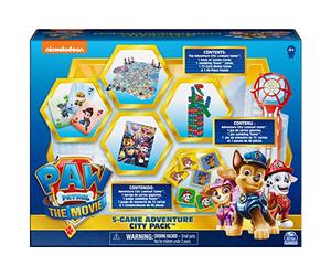 Paw Patrol - Collection de Jeux de 5 Jeux de la Pat' Patrouille : Le Film cinématographique (5 Jeux Adventure City Pack)