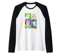 Paw Patrol Color Block Pups With Toy Blocks Logo Manche Raglan
