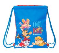 Paw Patrol Cool Sac à Dos Plat Enfant Idéal pour les Enfants de Différents Âges, Confortable et Polyvalent, Qualité et Résistance, 26x34cm, Rouge/Bleu, M, Casual, rouge/bleu, m, Décontracté