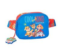 Safta Sac banane enfant PAW PATROL COOL, confortable et résistant, 14×4×11 cm Rouge/Bleu