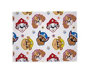 Paw Patrol Couverture Polaire Officielle | Motif marionnettes | Couvre-lit Super Doux et Chaud | Marques Character World | Parfait pour Toute Chambre d'enfant, Camping et soirée Pyjama