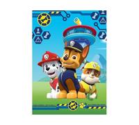 PAW Patrol Couverture de bébé bleu / marine / caramel / jaune, Taille One Size